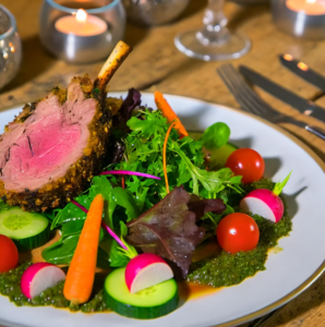 Special Dinner Menu: Beef Roulade and Fresh Salad - Image 3