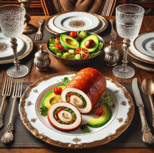 Special Dinner Menu: Beef Roulade and Fresh Salad - Image 2