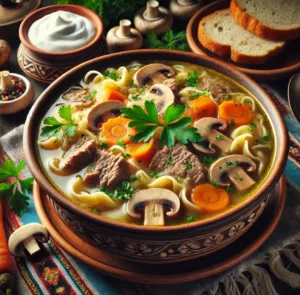 Veal Soup with Homemade Noodles - Image 2