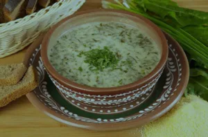 Potato Soup with Corn Grits and Mushrooms - Image 2