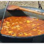Traditional Hungarian Goulash Soup