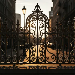 A close-up, high-quality lifestyle shot of a person's hands quickly writing a note in a small, weathered leather pocket notebook with a sleek fountain pen. The background is a softly blurred, well-lit modern cafe table with a half-empty espresso cup, conveying a sense of immediate, frictionless capture of ideas.