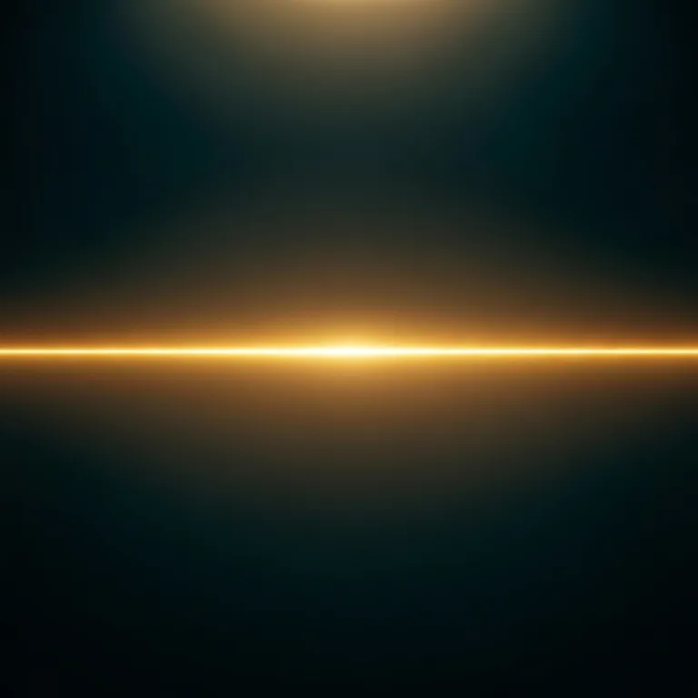 A serene, abstract representation of a glowing horizontal band of warm, golden light against a dark, moody background, symbolizing the 'window of tolerance' in a balanced nervous system.