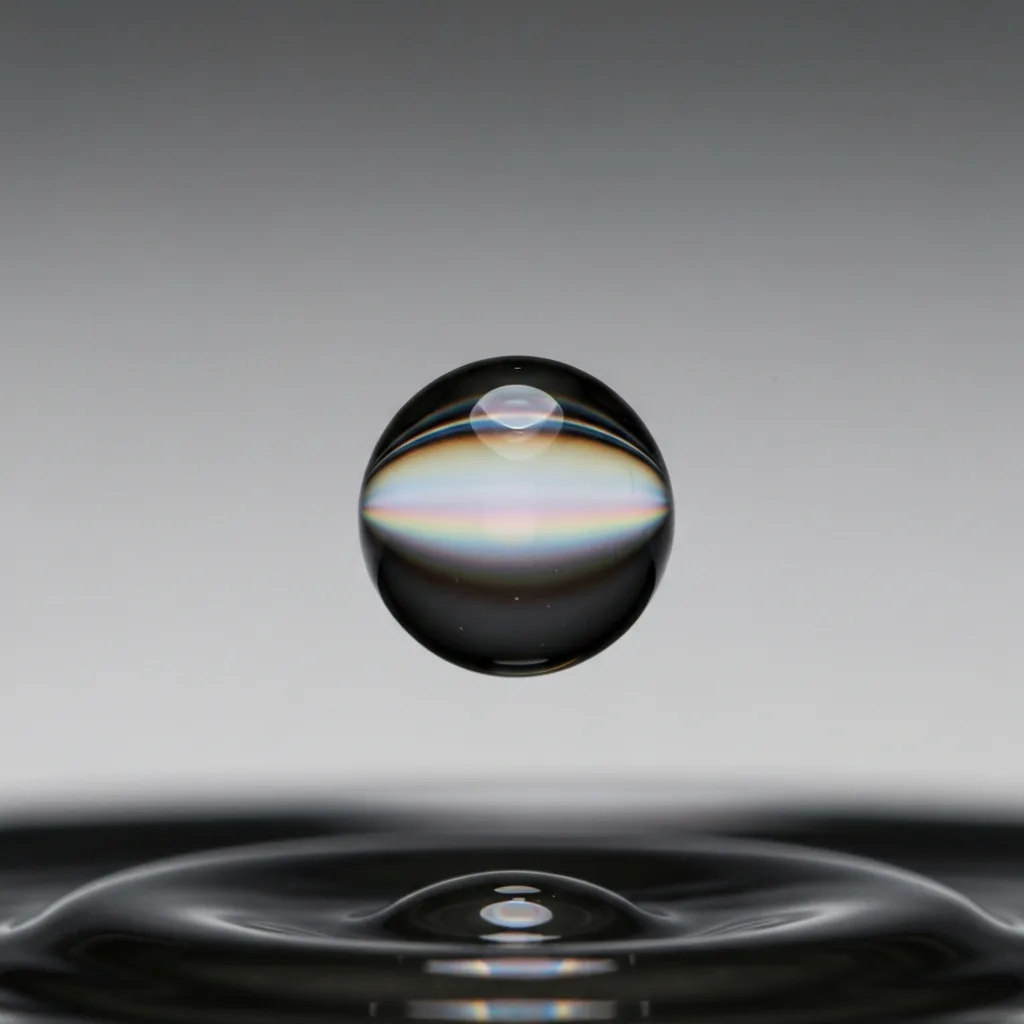 A close-up photograph of a person's hands resting on their knees, holding a stopwatch ticking past 90 seconds. Soft, warm morning sunlight illuminates the hands, while the background is deeply blurred to emphasize a sense of internal focus, grounding, and the passage of time. Photorealistic, cinematic lighting.