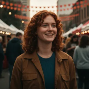 A split-screen illustration showing a frantic professional surrounded by glowing red notification badges and floating ASAP sticky notes on the left, contrasted with a calm, focused individual working in a serene, plant-filled environment with a single, clear target on the right. Minimalist, modern vector art style.