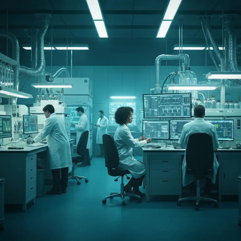 A minimalist workspace showing a clean, empty wooden desk with only a closed laptop and a single cup of coffee, bathed in soft morning sunlight. The background is a muted, distraction-free room, emphasizing the concept of subtractive productivity and removing clutter. High resolution, photorealistic, cinematic lighting.