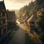 A conceptual, minimalist illustration of a glowing, structured to-do list on a clean wooden desk, casting a massive, chaotic, dark shadow made of tangled lines and unread message icons, representing hidden work. Clean lines, moody studio lighting, muted color palette with a single pop of neon blue.