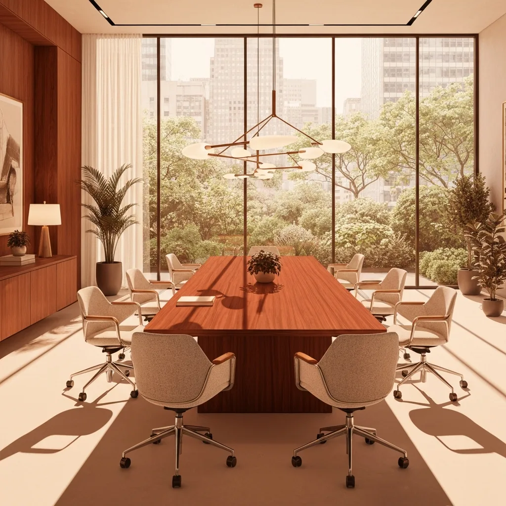 A top-down view of a modern planner or journal resting on a textured gray slate table. The pages show a daily schedule with distinct, color-coded time blocks in muted, sophisticated tones like navy, sage green, and terracotta. Beside the planner sits a high-end fountain pen and a small hourglass with white sand flowing.