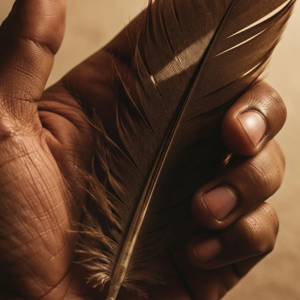 A close-up view of a physical wall calendar with a thick red marker line crossing out several days, but the line is broken in the middle. The lighting is moody and dramatic, highlighting the torn edge of the paper and the dried red ink, symbolizing a broken habit streak. Photorealistic, macro photography, cinematic lighting.