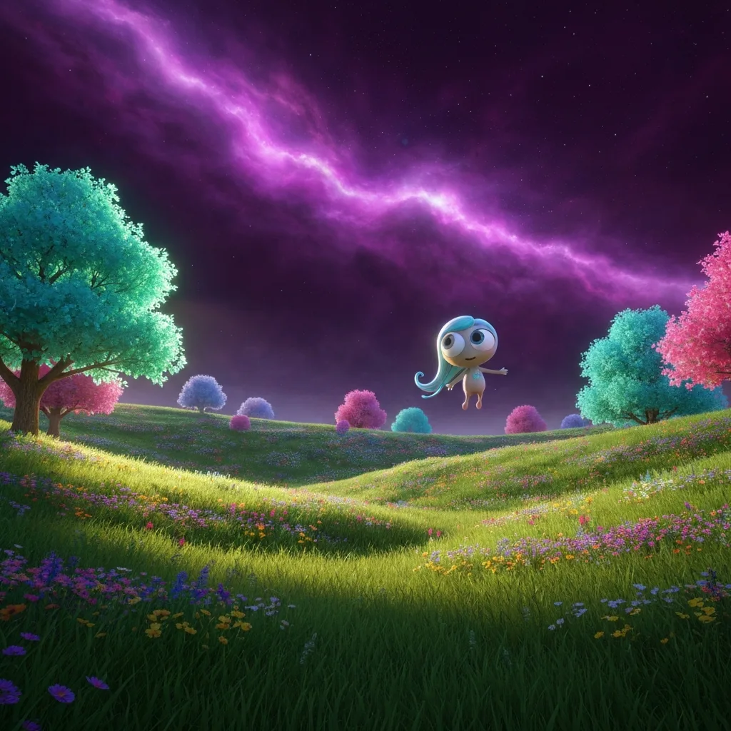 An abstract visual representation of the 'Messy Middle' of a project: a continuous bridge starting in bright, clean light, descending into a foggy, complex, and tangled central section, and emerging into a clear, triumphant sunrise on the other side, modern 3D illustration style.