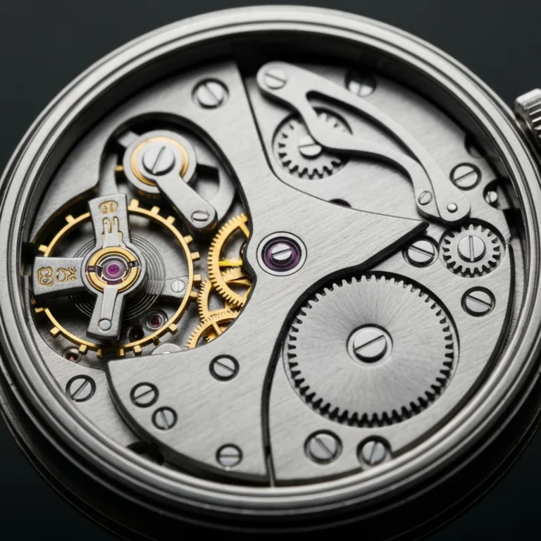 A macro photography shot of a complex mechanical watch movement, symbolizing the intricate biological and psychological systems that drive human motivation. Cinematic lighting, deep shadows, metallic textures, 8k resolution.